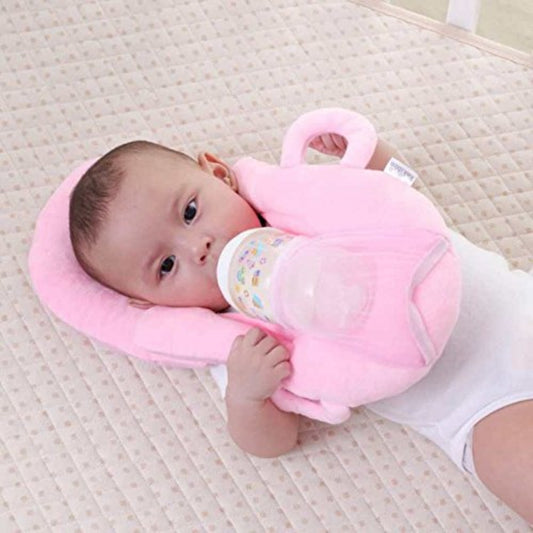 2 in 1 Velevt Stuff Baby Feeder with Neck Pillow Supporter